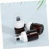 3Pcs 40ml Brown Empty Pump Bottle for Essential Oil and Nail Oil view 4