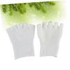 Ipetboom 1pair Gel Toe Cover Socks for Women Moisturizing Spa Foot Palm Socks Slip Design for Foot view 3