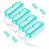 Ipetboom 8pcs Nail Brush for Cleaning Fingernail Toenail Portable Easy to Use for Home Salon view 1