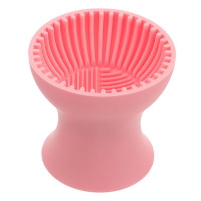 Baluue Small Makeup Brush Cleaner Silicone Makeup Brush Cleaning Cup for Women