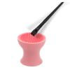 Baluue Small Makeup Brush Cleaner Silicone Makeup Brush Cleaning Cup for Women view 2