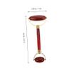 Gogogmee 1pc Guasha Tool for Face Red Agate Facial Handheld Beauty Skin Care Device view 3