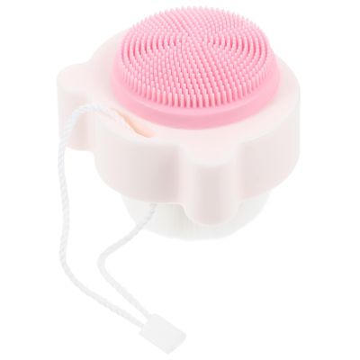 Baluue Silicone Face Scrubber Men Exfoliating Brush Bath Brush Gentle Cleansing Tool