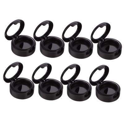 WOONEKY 8pcs Eye Shadow Makeup Empty Eyeshadow Containers Storage Box for Home Travel
