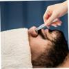 NOLITOY 1pc Stainless Steel Nose Hair and Eyebrow Scissors Round Head for Safe Trimming Portable Grooming Tool for Men and Women for Home and Travel Use view 4