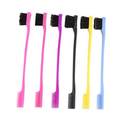 Beatifufu Eyebrow Brush Comb Grooming Tool for Women Girls Soft Touch Edges Quality Random Color