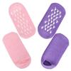 Ipetboom 2pairs Moisturizing Gel Heel Socks for Women of Soft Spa Foot Covers for Cracked Heels and Dry Feet Care Breathable Design for Comfort and Hydration for Overnight Use view 1