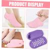 Ipetboom 2pairs Moisturizing Gel Heel Socks for Women of Soft Spa Foot Covers for Cracked Heels and Dry Feet Care Breathable Design for Comfort and Hydration for Overnight Use view 3