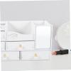 Mikinona Makeup Organizer Case Drawers Large Capacity Storage Box Desktop Makeup Container Sturdy Construction view 2