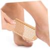 BUTIFULSIC 4pcs Stainless Steel Foot File Handheld Callus Remover for Smooth Feet Durable Scrubber for Dead Skin and Calluses Home Pedicure Tool Rose Gold view 2