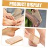 BUTIFULSIC 4pcs Stainless Steel Foot File Handheld Callus Remover for Smooth Feet Durable Scrubber for Dead Skin and Calluses Home Pedicure Tool Rose Gold view 3