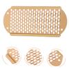 BUTIFULSIC 4pcs Stainless Steel Foot File Handheld Callus Remover for Smooth Feet Durable Scrubber for Dead Skin and Calluses Home Pedicure Tool Rose Gold view 4