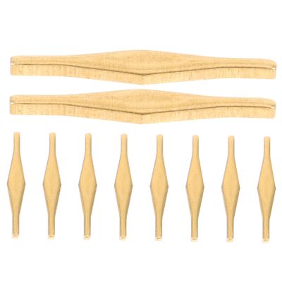 Gogogmee 10pcs Ceramic Repair Kit Porcelain Nails for Tile and Sink Mending Nails for Seamless Restoration of Cracked Chipped Ceramics