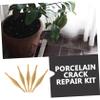 Gogogmee 10pcs Ceramic Repair Kit Porcelain Nails for Tile and Sink Mending Nails for Seamless Restoration of Cracked Chipped Ceramics view 4