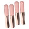 Gogogmee 4pcs Silicone Lip Brushes Portable Lip Applicators for Gloss Concealer Soft Multi-functional Makeup Tool Protective Cap for Precise Application view 1