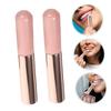 Gogogmee 4pcs Silicone Lip Brushes Portable Lip Applicators for Gloss Concealer Soft Multi-functional Makeup Tool Protective Cap for Precise Application view 3