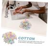 MERRYHAPY Cotton Balls Soft Absorbent Face Cleaning Rounds Newborn Makeup Removal Craft Fuzzy Balls view 3