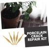 COHEALI 10pcs Ceramic Repair Tool for Cracks and Chips Mending Nails for Porcelain and Tile for Ancient Ceramics Restoration and Repair Projects view 2
