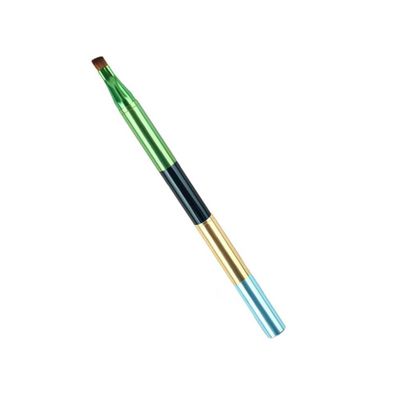 NOLITOY Multifunctional Makeup Brush Heads Eyeshadow Lip Brow Detachable Portable Nylon Material Metal Handle