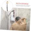 Anneome Long Handle Back Scrubber Bath Brush Soft Nylon Bristles for Body Exfoliation Detachable Design for Daily Use and Cleaning view 2