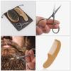 Beatifufu Beard Caring Tool for Men Grooming Kit with Beard Scissors Brush and Comb Durable and Cloth Materials for Easy Maintenance and Styling view 4
