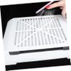 Nail Art Vacuum Filter Replacement Plate, Reusable PP Mesh Screen view 4