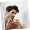 Beatifufu 2pcs Multi-use Scissors Nose Hair Trimmer Vibrissa Scissor Eyebrow Scissor Facial Scissors Comb Safe Easy view 3