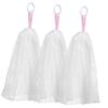 MERRYHAPY 3pcs Net for Soap Face Wash Holder Cleanser Easy to Use Sturdy Pe Material Drawstring Design Space-Saving Storage view 1