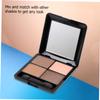Beatifufu Colors Matte Eyeshadow Palette with Mirror Sponge Elegant Brown Eyeshadow Makeup for Parties Weddings and Everyday Use Long-lasting Silky Shine Formula view 2