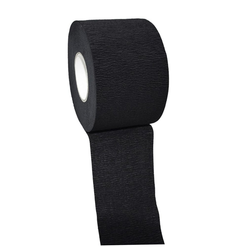 Baluue 5rolls Disposable Neck Strips for Hair Collar Paper for Haircuts Convenient and Safe for Barbers and Diy Hair Styling Fits Adults
