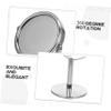 Beatifufu 360degree Rotating Double-Sided Makeup Mirror with Magnification Stand for Stability Round Design Random Color for Vanity Travel view 4