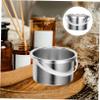Ipetboom Wax Melting Pot Aluminum Liner Hair Removal Melting Pot for Hair Removal Container for Waxing Warmer Replacement Pan Inner Pan Easy to Replace Maintain Great for Ladies Friends view 2