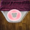 Beatifufu Silicone Pillow Round Table Pad for Salon Spa Face down Massage Headrest view 2