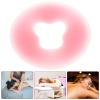 Beatifufu Silicone Pillow Round Table Pad for Salon Spa Face down Massage Headrest view 3