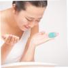 Beatifufu 6pcs Silicone Facial Cleansing Brush Face Scrubber Exfoliator for Face Wash view 2
