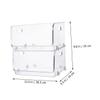 BUGUUYO 2pcs Cosmetics Organizer Stackable Storage Racks Makeup Box Organizers Desktop Storage Boxes view 2