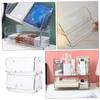 BUGUUYO 2pcs Cosmetics Organizer Stackable Storage Racks Makeup Box Organizers Desktop Storage Boxes view 4