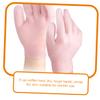 Beatifufu 1pair Moisturizing Gloves for Women Overnight Care for Dry Hands Skid Exfoliating Hand Treatment Fits Skin-Friendly view 2