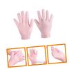 Beatifufu 1pair Moisturizing Gloves for Women Overnight Care for Dry Hands Skid Exfoliating Hand Treatment Fits Skin-Friendly view 4