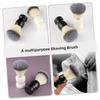 Baluue 2pcs Beard Shaving Brush Multi-use Shave Cleaning Accessories Face Shaving Men Mustache Brush Male Supplies view 2