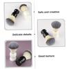 Baluue 2pcs Beard Shaving Brush Multi-use Shave Cleaning Accessories Face Shaving Men Mustache Brush Male Supplies view 4