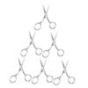Beatifufu Complete Eyebrow Grooming Kit 6pcs Stainless Steel Scissors for Facial Hair Mini Scissors for Home view 1