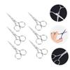 Beatifufu Complete Eyebrow Grooming Kit 6pcs Stainless Steel Scissors for Facial Hair Mini Scissors for Home view 3