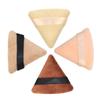 Baluue 4pcs Triangle Makeup Powder Puff Washable Velour Sponges for Foundation Blush Concealer and Highlighter to Cosmetic Tools view 1