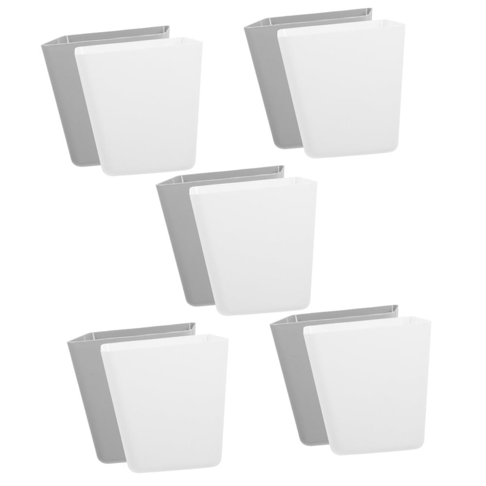 VILLCASE 10pcs Hanging Wall Storage Basket Rolling Cart Accessories Small Hanging Basket Material Compact