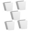 VILLCASE 10pcs Hanging Wall Storage Basket Rolling Cart Accessories Small Hanging Basket Material Compact view 1