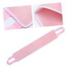 Baluue Flocking Back Lotion Applicator for Tanning Self Tanner Sunscreen Body Creams Pink Back Brush Straps view 3