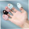Baluue 12pcs Mini Makeup Powder Puff for Foundation and Concealer Wet Dry Use Soft Velour Sponges Black Blue Pink White for Travel and Everyday Application view 3