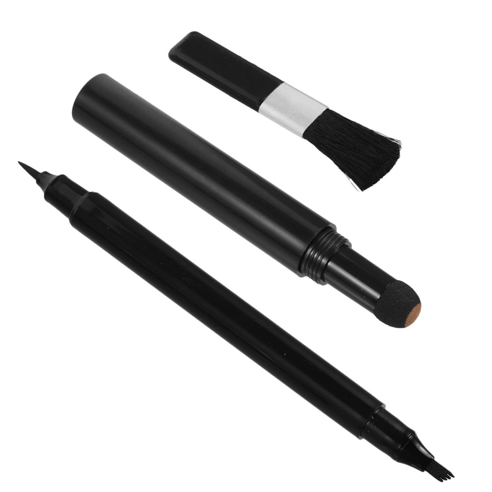 MERRYHAPY Beard Filler Pen Kit Barber Pencil for Men Grooming Beard Pencil Filling Brush