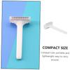 NOLITOY 25pcs Men Portable Shave Kit Disposable Hair Razors Double- Hair Trimmers Underarm Leg Shavers view 3